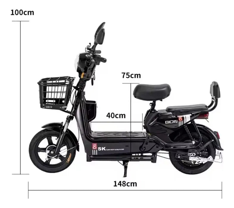 Bicimoto Bicicleta Eléctrica Aida J1 250w