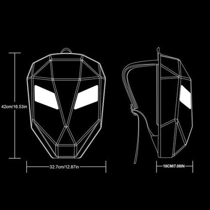 MOCHILA BIKER LED