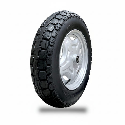 4.00R12 LLANTA COMPLETA DELANTERA DE TRICICLO